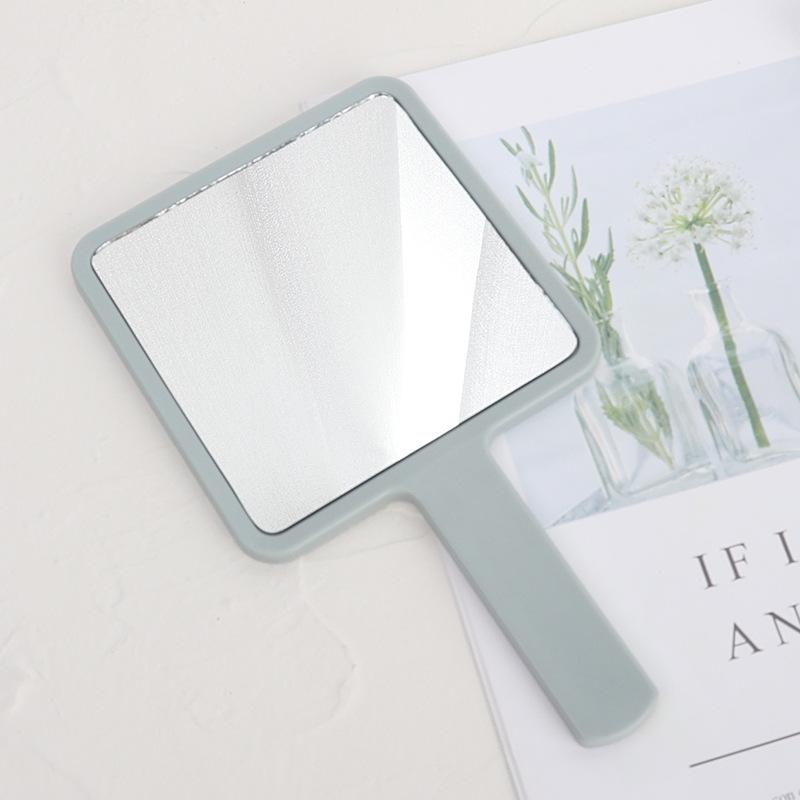 Custom Logo Square Handheld Makeup Mirror - Portable Cosmetic Mirror for Beauty & Gifts