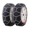 Snow Chains Manganese Alloy Steel 2PCS Traction Snow Tires Chains Silver