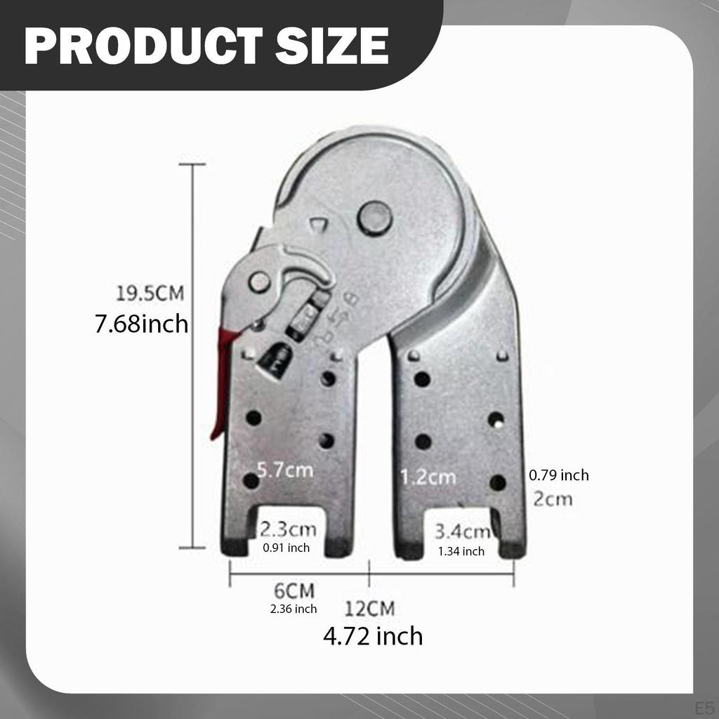 Ladder Hinge Joint Step Locking Ladders Part Aluminum Repair Adjustable 35 105 180° Replaces