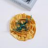 Fabric Flower Brooch for Women, Oversized Floral Pin with Soft Fabric Detail for Jackets, Dresses, Scarves and Bags