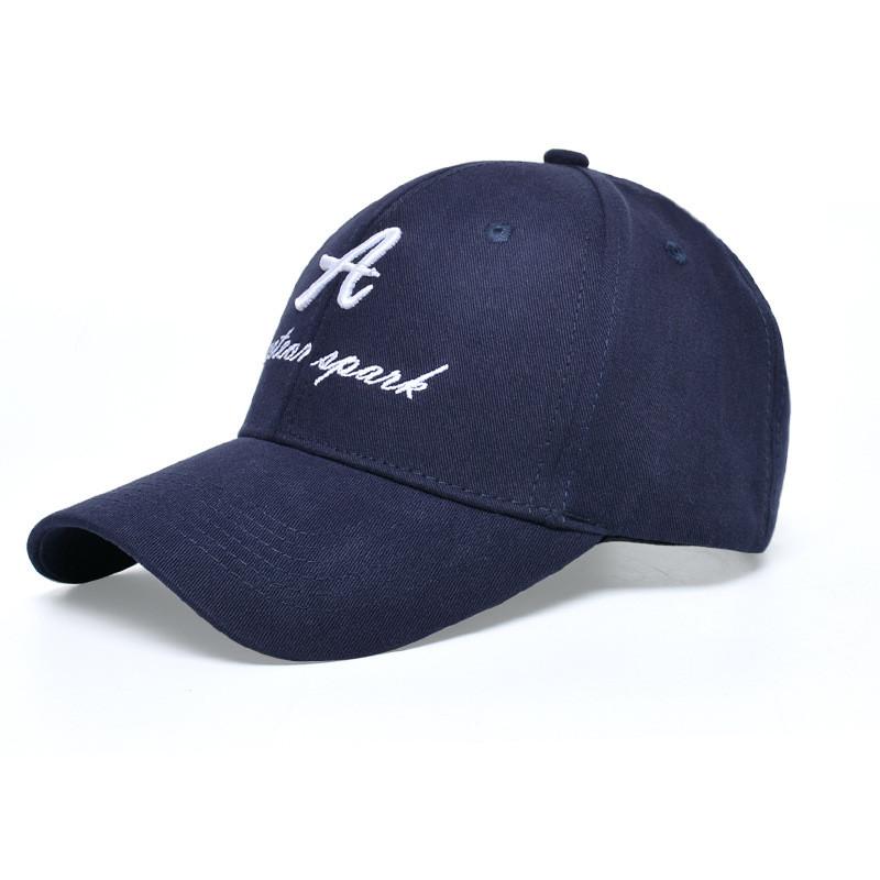 Style Summer Korean Baseball Cap Monogram Embroidery Outdoor Sports Duckbill Cap