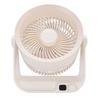 Air Circulator Fan Desk Fan Rechargeable USB Fan 4000mAh Battery Operated Quiet Strong Wind