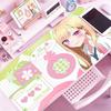 Carino Anime Kitagawa Marin MMy DressUp Darling Tappetino Mouse Grande Tappetino Mouse Gaming con Bordi Cuciti Tappetino Scrivania Spesso PC