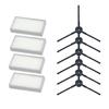 Für Ilife v5 v5s V3 V3s v5pro V50 V55 x5 v5s Pro Staubsauger Roboter Reiniger Teile Seitenbürste Primärstaubfilter Mopp Hepa-Filter