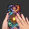 Cosmic Starry Sky Pattern Phone Case For Xiaomi Redmi Note 15 14 13 12 12S 11E 11 11S Pro Plus 4G 5G Black Soft TPU