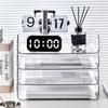 Desktop Organizer A4 File Storage Tray Book Shelf File Organizer Stackable File Rack  Certificates