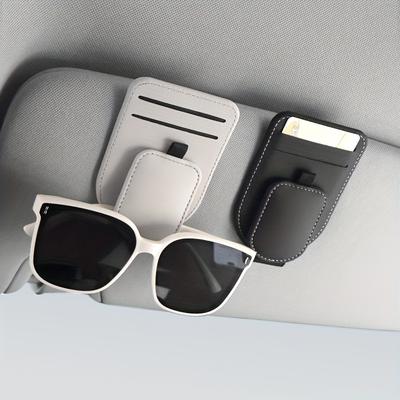 1Pc High Quality Car Glasses Clip Multi-function Car Visor Card Clip Car Glasses Storage Rack Sunglasses Clip