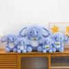 Popular happy baby elephant plush toy doll girl children accompany doll table with doll large throw pillow