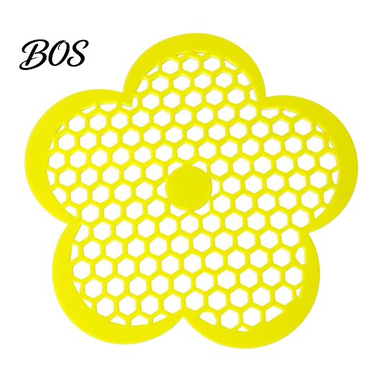 Bright Yellow Bee Float Floating Island, Honeycomb Design Drinking Platform, Safe Pollinator Garden Accessory for Bees Butterflies Cup Backyard