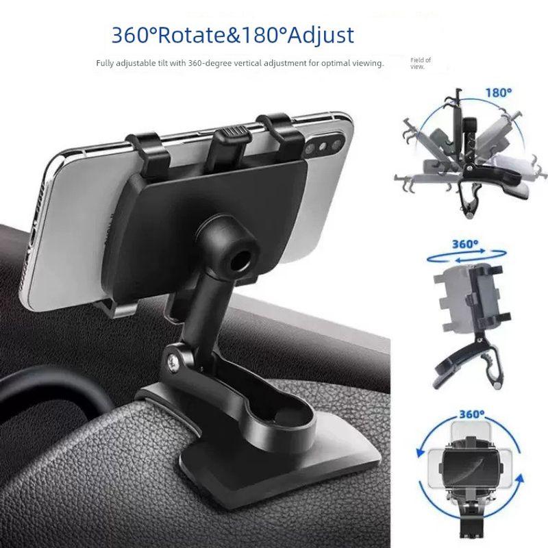 Mobile Phone Car Mount 2025 New Model Suction Cup Type Dashboard Car Navigation In-Car Universal Fixed Support