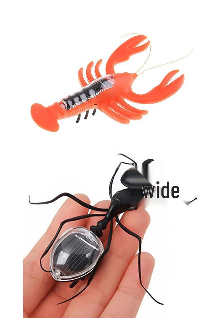 Solar-Powered Insect Toys: Creative Science Experiment Models for Children's Educational Learning