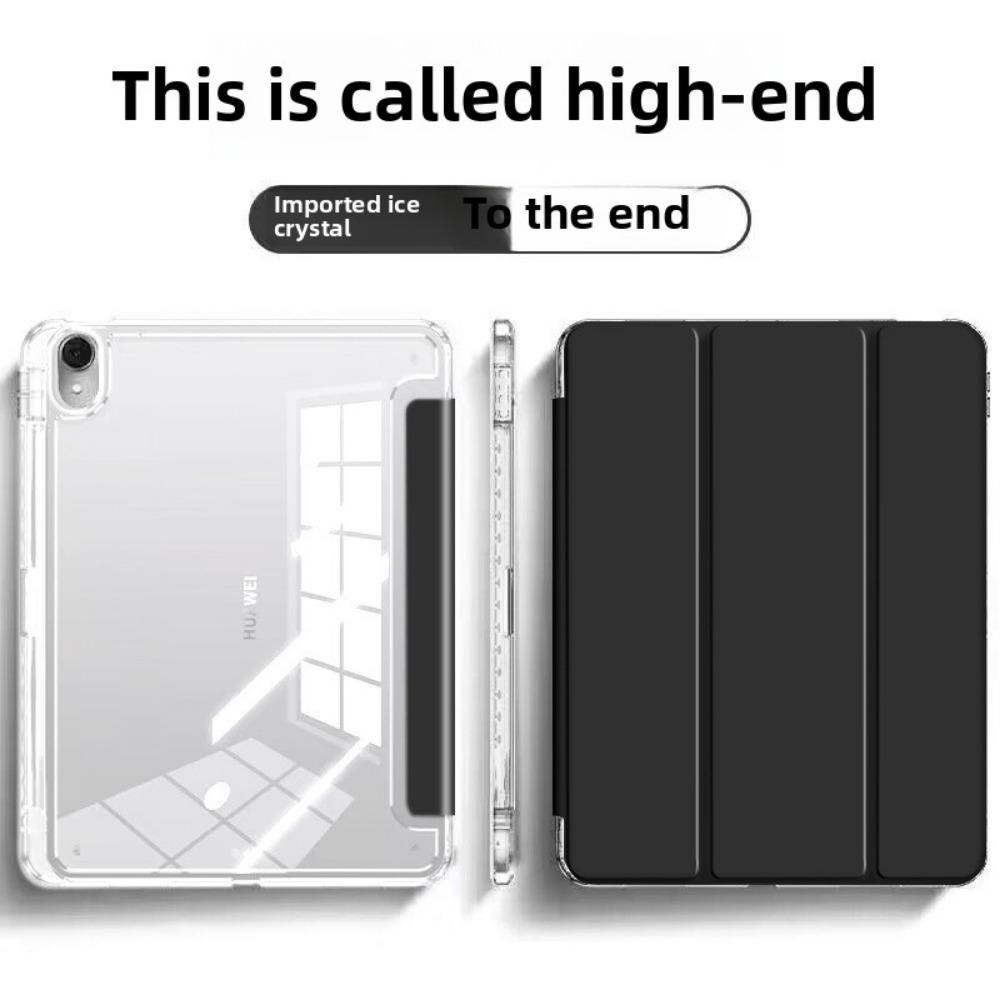 2025 for iPad Case Transparent Acrylic Cover with Pencil Holder for iPad 11 Pro 11 Air 11 Protective Shell