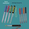 Stainless Steel Telescopic Flagpole & Teaching Stick Whip