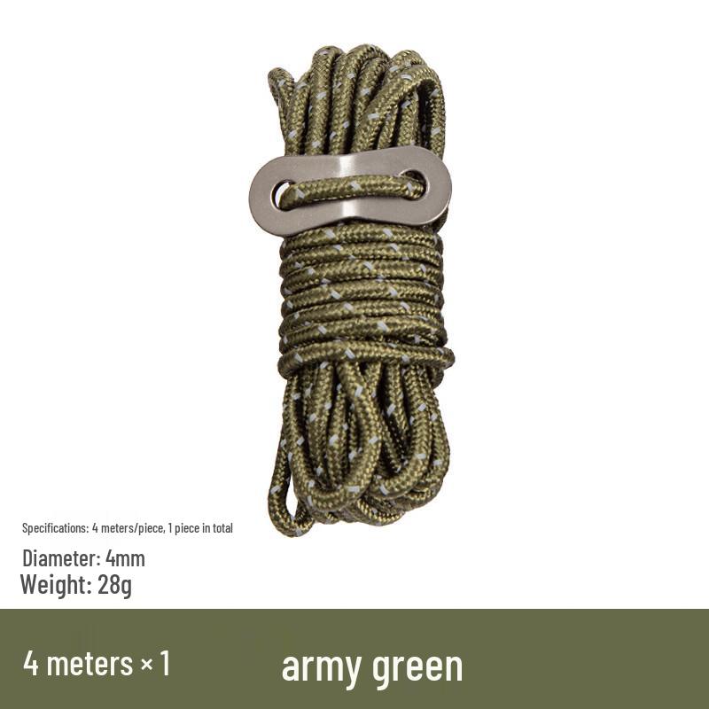 Outdoor Reflective Camping Guy Rope