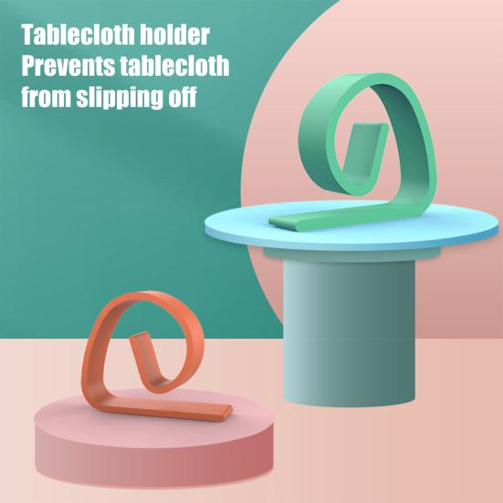 Yousheng 10Pcs Plastic Tablecloth Clip Heavy Duty Non-slip Indoor Outdoor Wedding Party Picnic Camping Table Cover Holder Fixing Clamp
