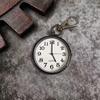 Unisex Quartz Keychain Nurse Watch for Exams - Compact and Practical Pocket Timepiece