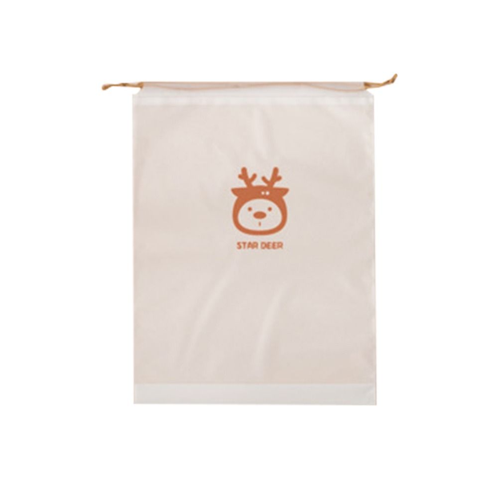 10Pcs Transparent Shoes Storage Bags Dust-Proof Travel Shoe Bag Durable Drawstring Bag