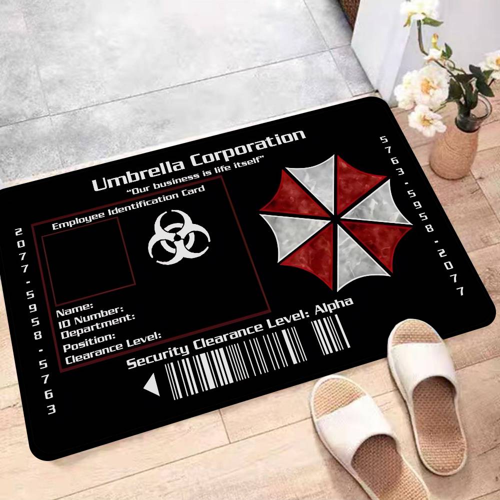 Umbrella Corporation Room Mats Anti-slip Absorb Water Long Strip Cushion Bedroon Mat Household Carpets