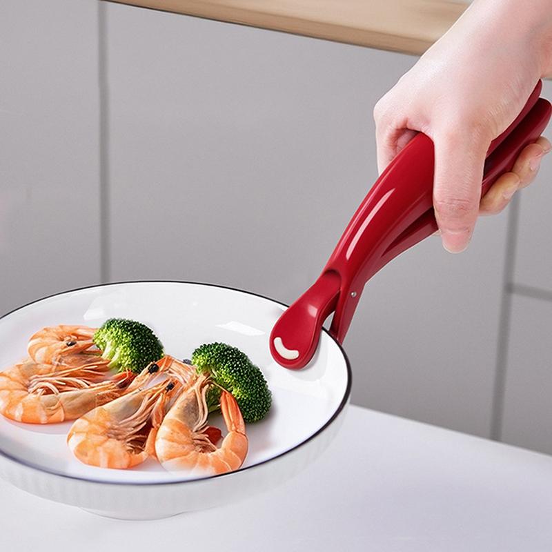 1pcs Anti-Scalding Dish Plate Gripper Clips Tongs Clamp Holder For Moving Hot Plate Or Bowls Out From Pot Outdoor Tableware