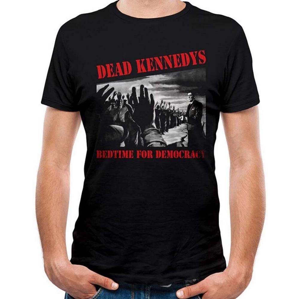 Dead Kennedys Unisex Adult Bedtime For Democracy Reagan T-Shirt