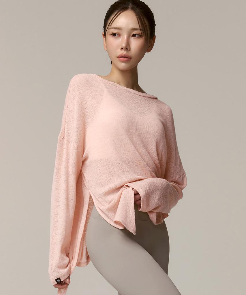 XEXYMIX Side Slit Cover-Up Long Sleeve Xfk1Er1101