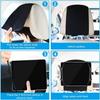 Black Car Headrest Tablet Holder Tablet Mount for Car Back Seat  Road Trip Essential