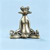 Retro din cupru, soclu de tămâie, ornamente Zen de broască, suport de tămâie pentru ceai, broască din cupru pur, ornamente pentru animale de companie