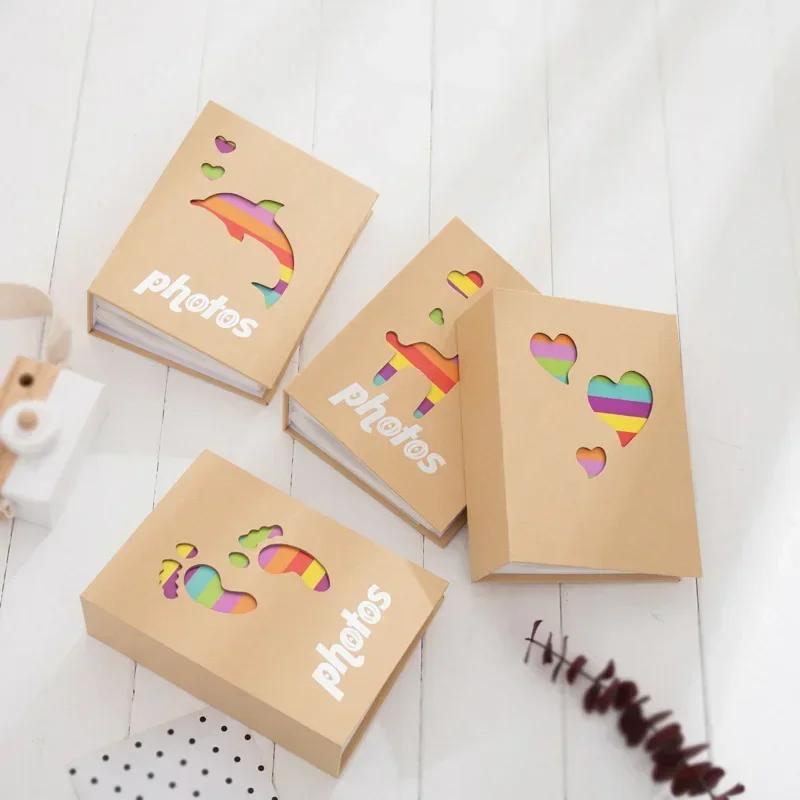 6 Zoll Mini-Fotoalbum Bildaufbewahrung 100 Taschen Scrapbooking Bildspeicherung Erinnerung Geschenk Sofortbildalbum Bild