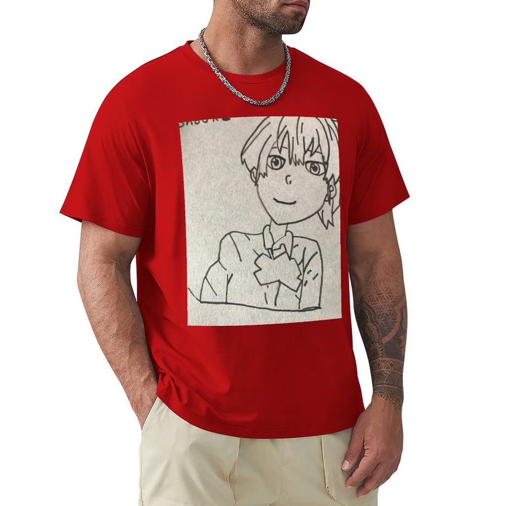 Shouko Nishimiya (Z Hlasu ticha) Od Ash Tričko Estetické Oblečení Vintage Anime Tričko Grafická Trička Pánská