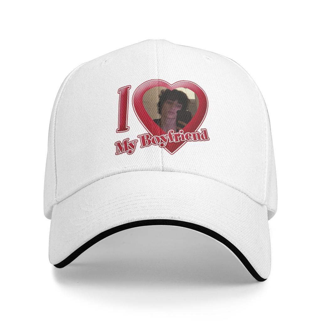 I Love Myboyfriend Sombr Casual Baseball Cap Hiking Fishing Hip Hop Hats Summer SunProof Couple Women Y2k Cute Baseball Caps