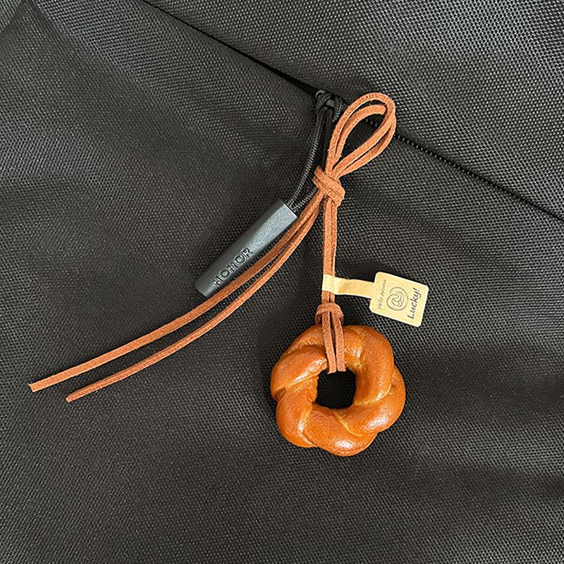 

Cute Bread Creative Keychain Bag Pendant Croissant Baguette Accessories Pendant