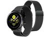 Bransoleta Milanese Pasek Alogy Stal Nierdzewna Do Smartwatcha 22Mm Czarna