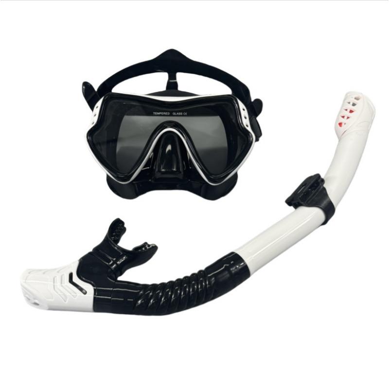 Schwimmmaske Schnorchel Brillen Set Tauchausrüstung Schnorcheln Sportartikel Erwachsene Vollständig Trockene Brillen