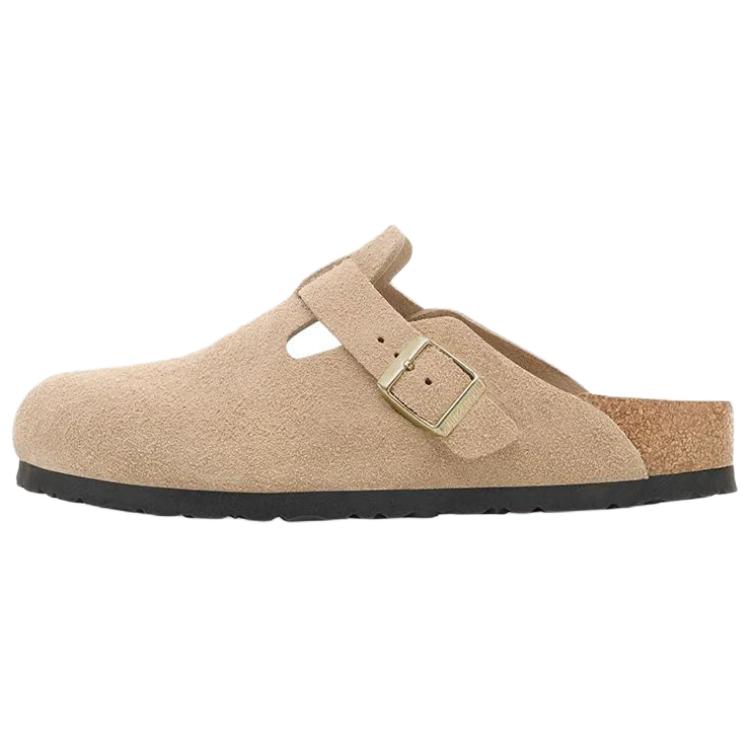 Женские плоские мюли Birkenstock Boston с пряжкой 1030883 36
