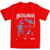 Men's MGS1 Solid Snake Game T Shirts 100% Cotton Tops Summer Y2K Short Sleeves T-Shirt O Neck Custom DIY Tee Shirt Plus Size 5XL