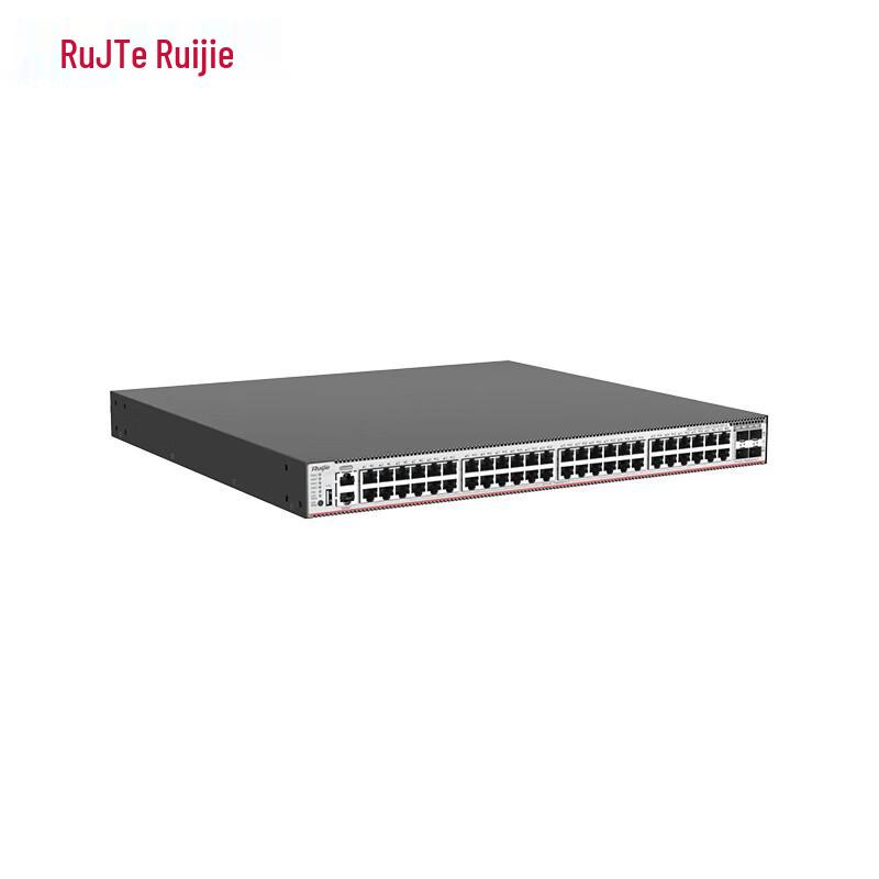 Ruijie RG-S5760C-48GT4XS-HP-X 48-Port Gigabit Layer 3 Managed PoE+ Switch