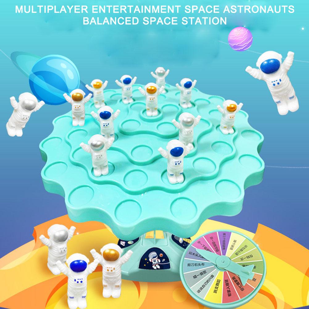 Space Balance Tree Game Stackable Balance Tree Toy Astronaut Game Birthday Board For Children G C7T8