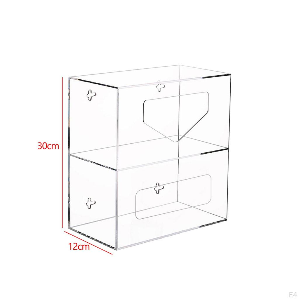 Grocery Bag Holder and Dispenser, Wall Mounted Trash Holder, Garbage Dispenser