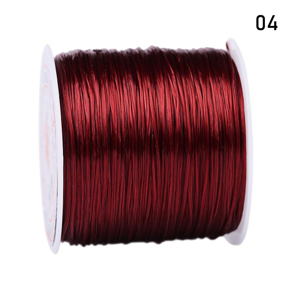 DIY Jewelry Stretch Elastic Cord Durable Beading String Nylon String Line Strong Elastic Stretch Cords Bracelets Necklace