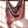 Breathable Print Islam Scarf Cotton Modal Women Sunscreen Shawl Elegant Woven Hijab Scarf  Female