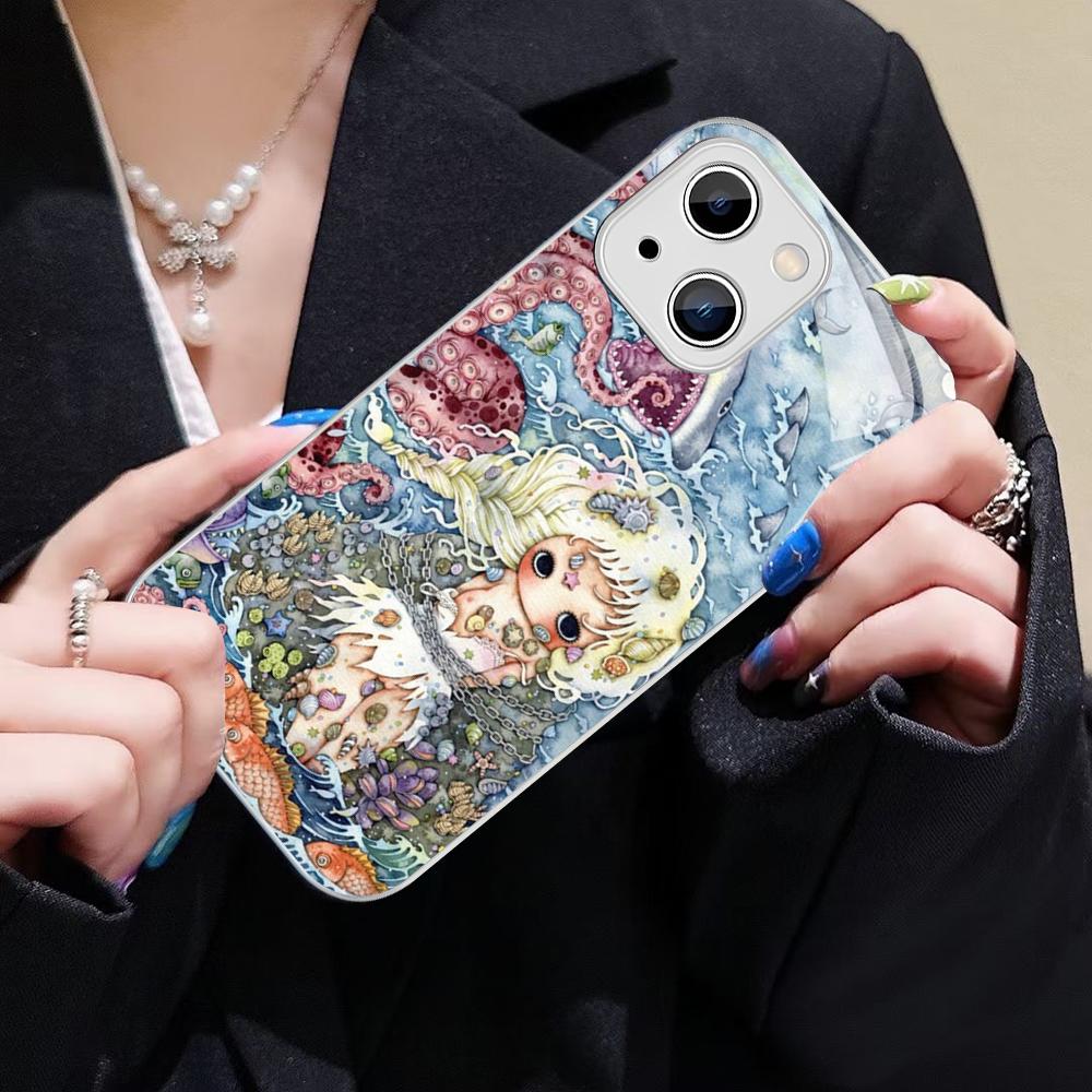 Selling Aya Takano Phone Case For IPhone 14 13 12 Mini 11 Pro XS Max X XR 14 Plus Tempered Glass Cover
