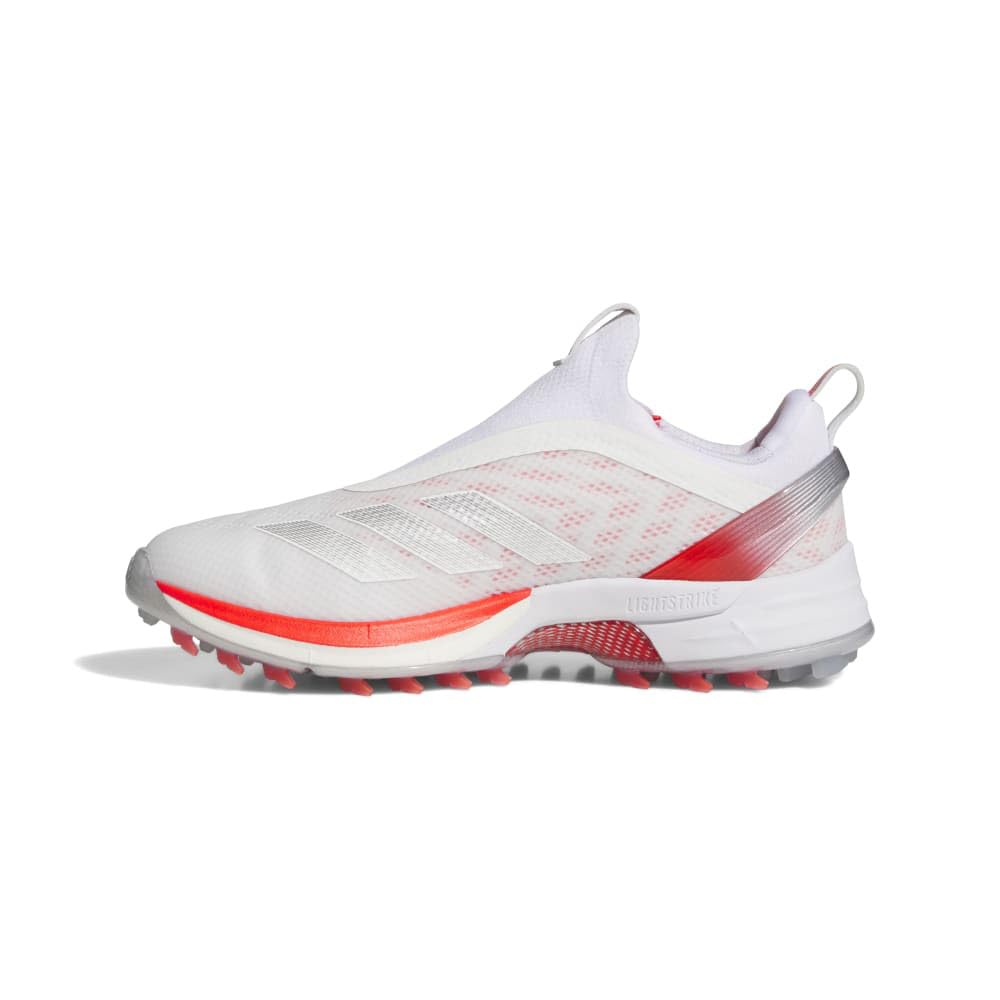 Golf Shoes Adizero ZEDGE 25 Boa Footwear Red cm 2E [Adidas Golf] Women's White/Silver Metallic/Lucid 23.0