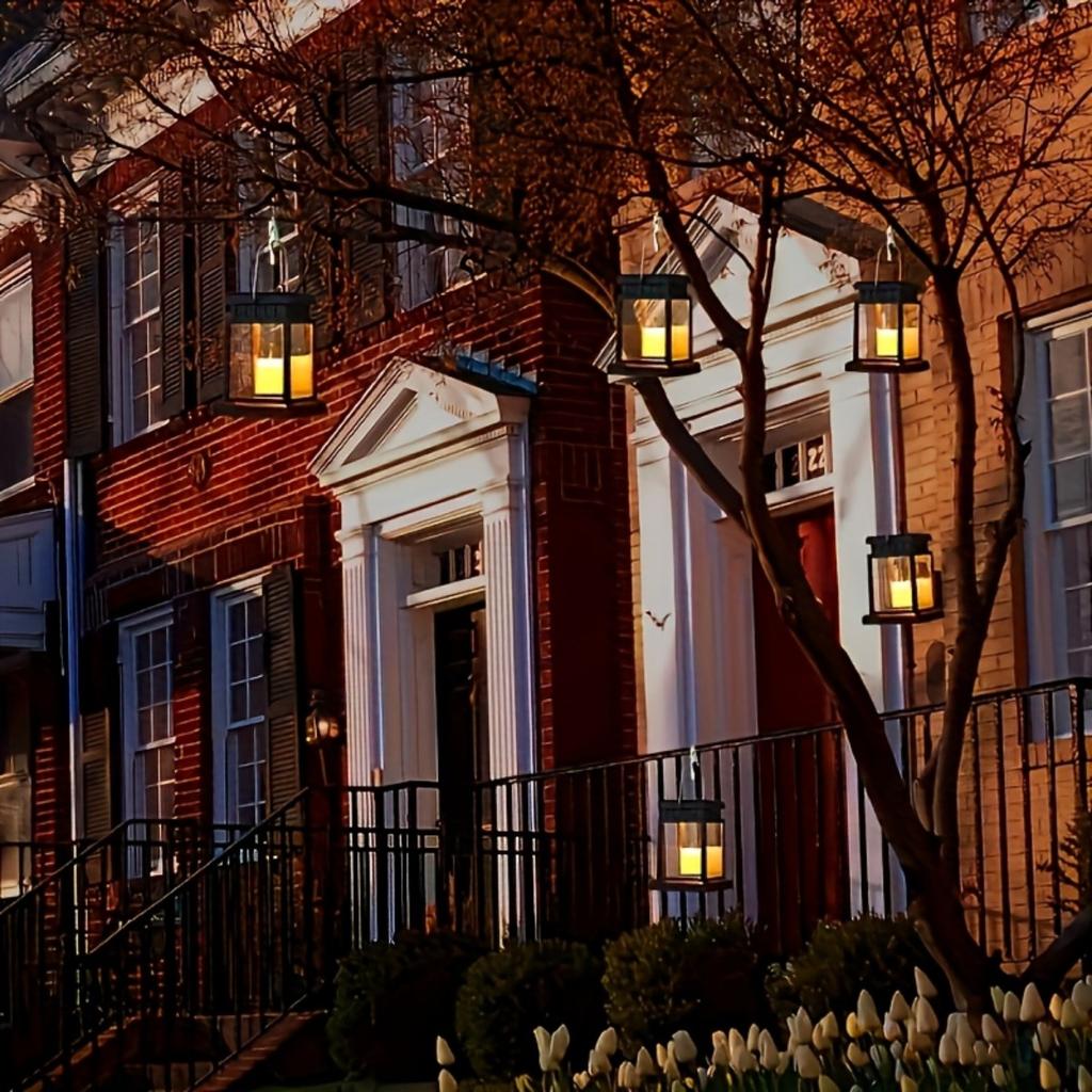 Solar Lanterns, Flickering Flameless Candle LED Lights, Solar Lights Garden Outdoor Hanging Decoration for Table, Patio, Outdoor Party Decoration