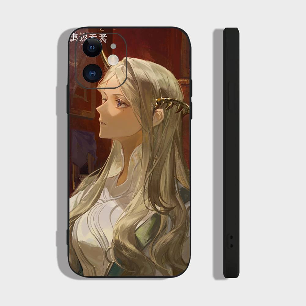 Lorentz Butterfly Anime Reverse 1999 Phone Case For IPhone 17 Air 16 15 14 13 Pro Max 11 12 Black Silicone Cover