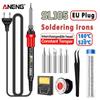 ANENG SL105 Smart Soldering Iron Fast Welding Equipment US/EU Plug 110V 240V Solder Heat Repair Tool With Solder Tin Iron Tip