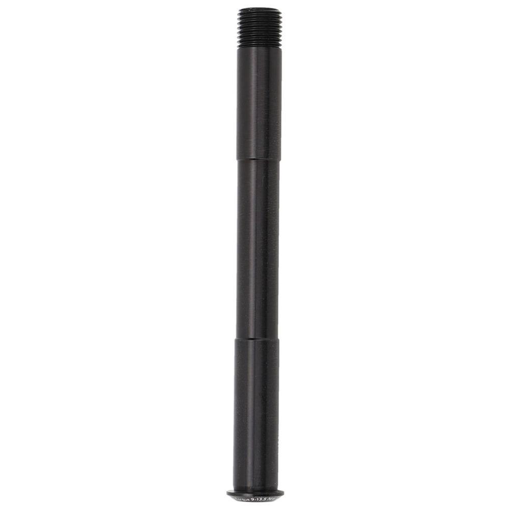 Durable Aluminum Alloy Front Fork Axle 15x110mm Black Quick Release Skewer Thru Axle for RockShox Bicycle Hub
