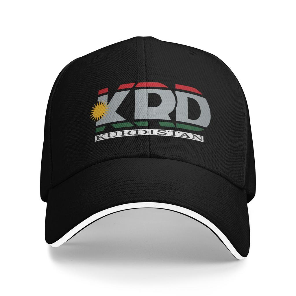 Personalizovaná mapa a vlajka Kurdistánu Baseballová čepice Hip Hop Unisex Dámská Nastavitelná Kšiltovka typu Dad Jarní Snapback Čepice