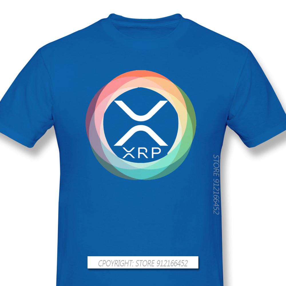 Xrp Ripple Coin Cryptocurrency 2021 Popular New Arrival Tshirt Interledger Unique Design Oneck Cotton For Unisex Shirt For Adult