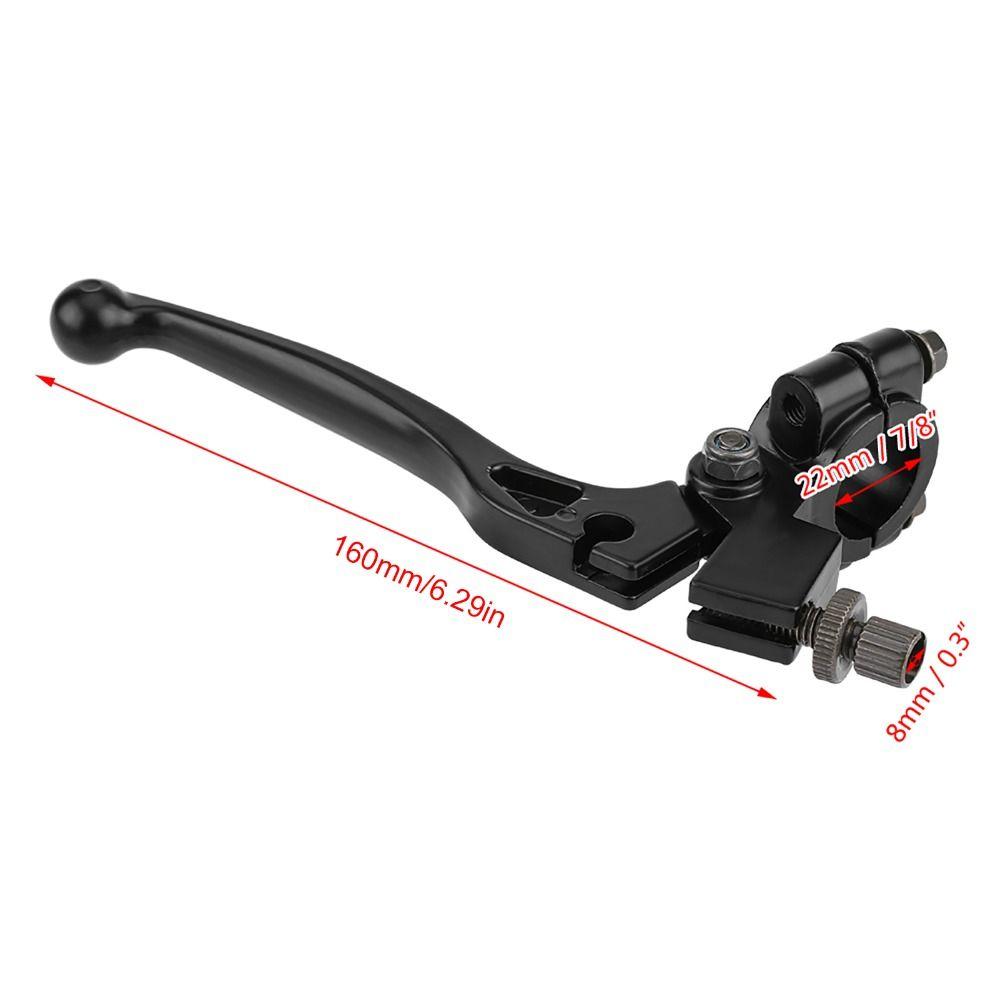 Aluminum 22mm Clutch Lever Universal Clutch Lever with,Perch for 50CC-140CC Dirt Bike