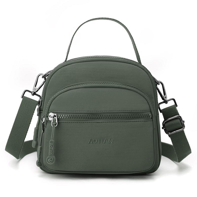 

Женская сумка через плечо, однотонная сумка через плечо темно-зеленого